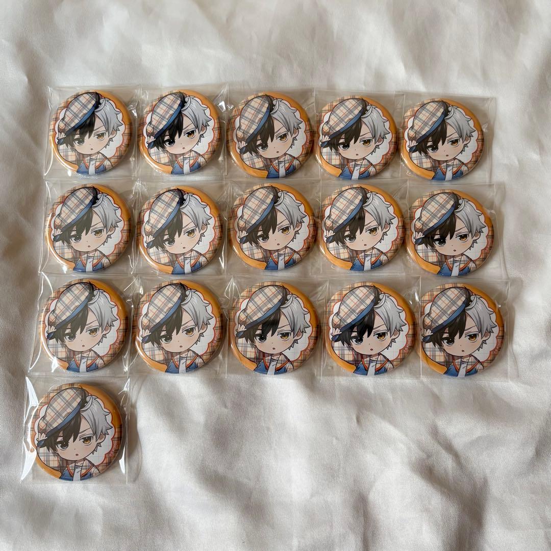 ウィンブレ チェックセーラー 缶バッジ 桜 セット