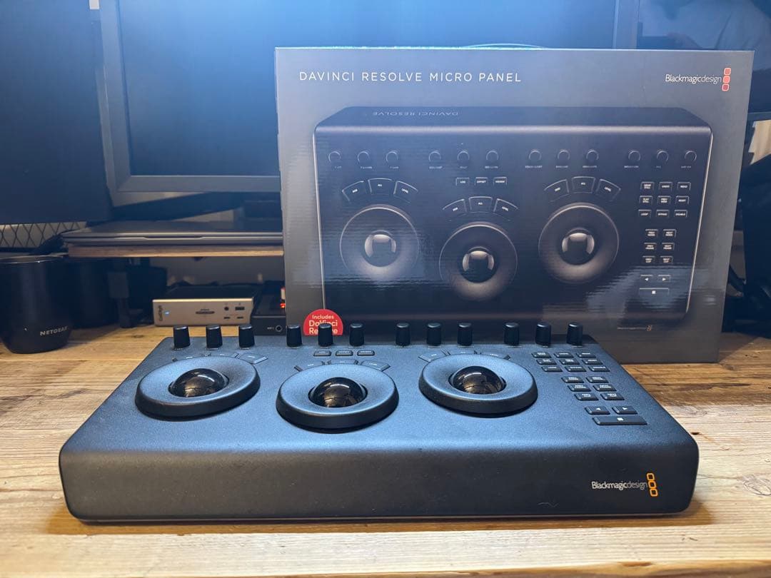 【24年購入・ほぼ未使用】DaVinci Resolve Micro Panel