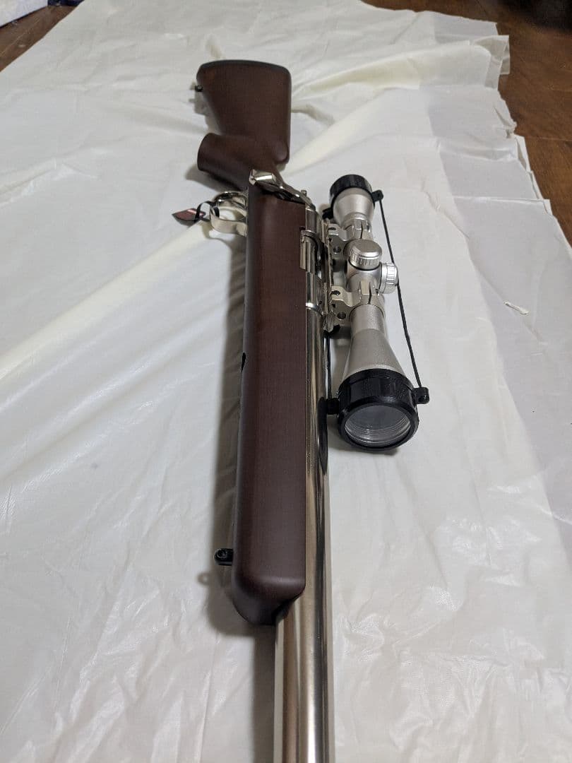 東京マルイプロハンターリアルショック木目調ストックVSR−10。今回最後の値下げ