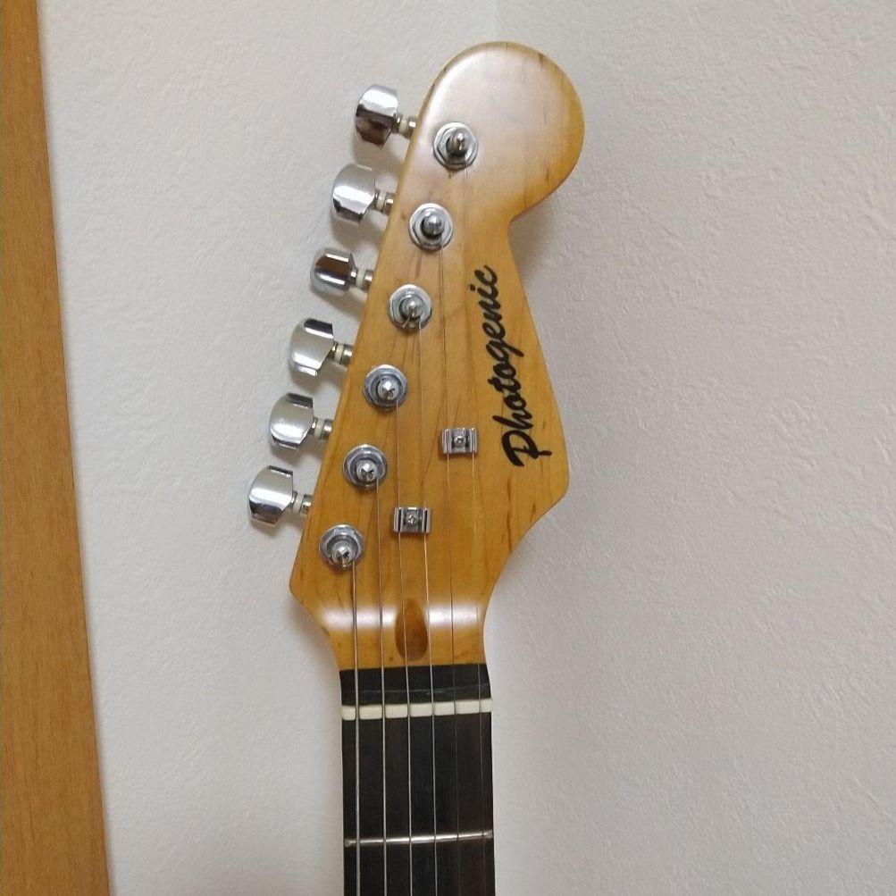 photogenic 初期ロゴ　ストラトキャスター　演奏性良好