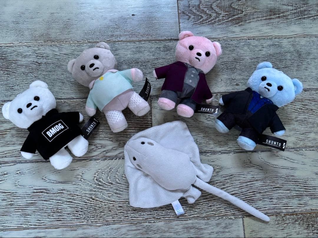 BE:FIRST・ビーファースト シュント　　ぬいぐるみ 5点セット