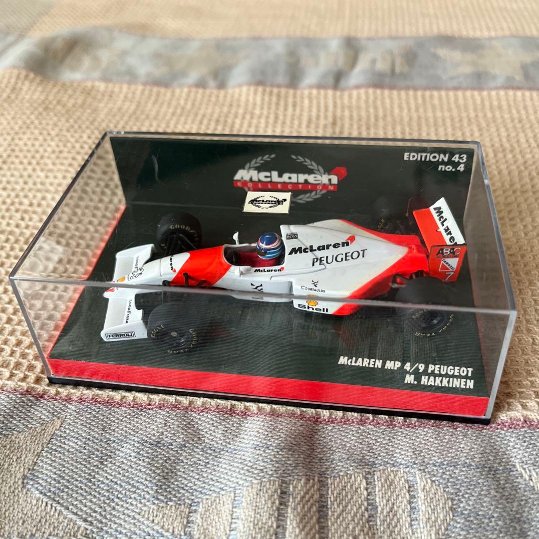 ミニチャンプス製　MP4/9プジョー　ミカハッキネン