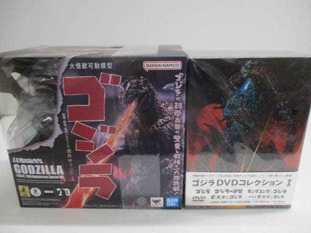 【未開封】S.H.MonsterArts GODZILLA&DVDセット品