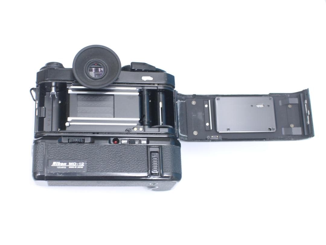 Nikon FE2 + MD-12 動作未確認 ニコン ジャンク