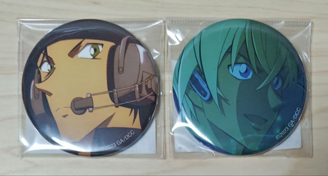 名探偵コナン コナンプラザ 黒鉄の魚影 缶バッジ 赤井秀一 バーボン