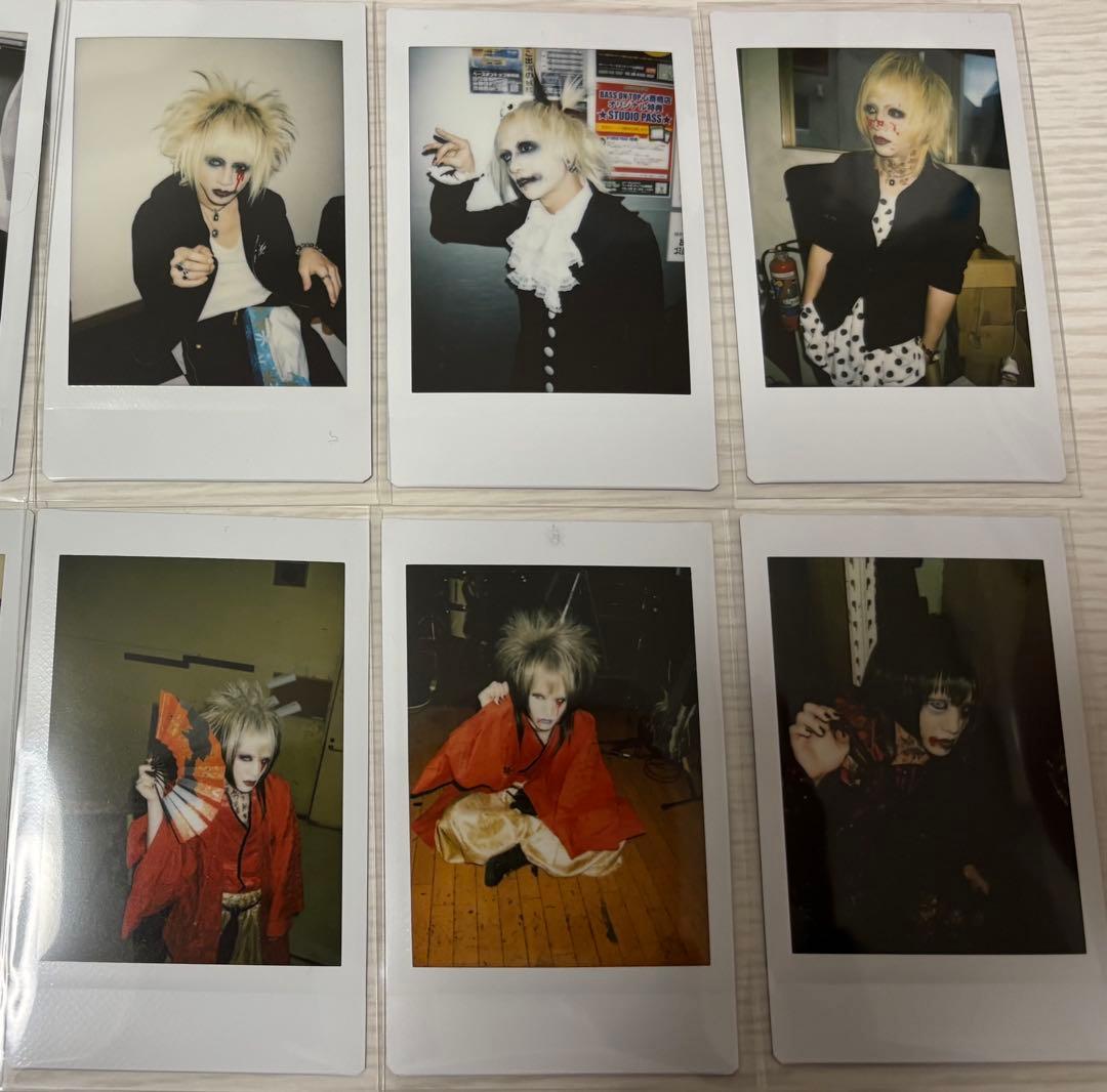 ⑩黒百合と影 烏名鳴 メメント・モリ 哀 チェキ 10枚セット