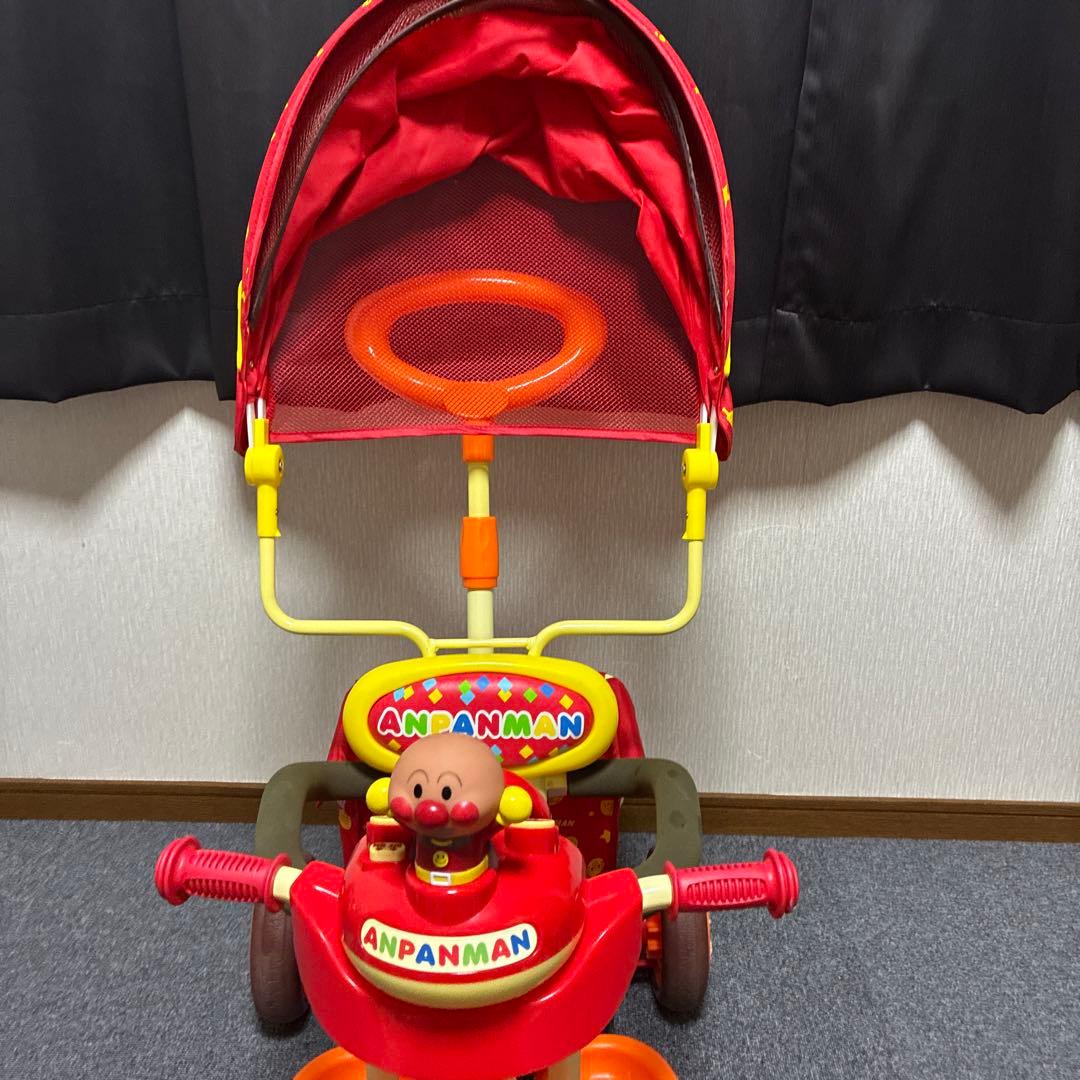 アンパンマン 三輪車 音声 おしゃべり アンパンマン バイキンマン キッズ 子供