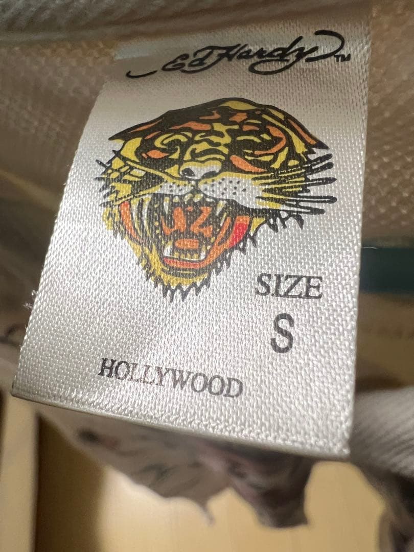 Ed Hardy スカル ハート ポロシャツ S