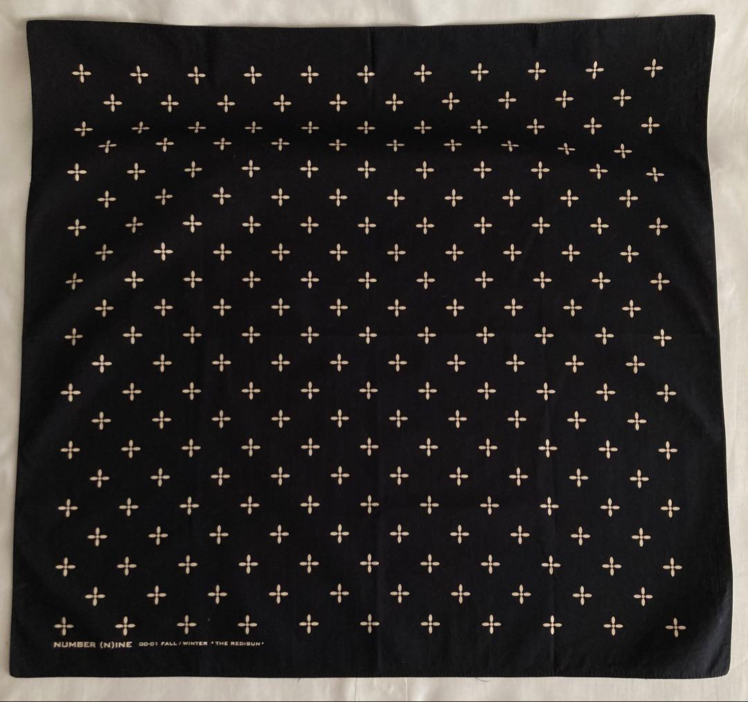 【未使用】希少NUMBER (N)INEクロスバンダナ　スカーフ
