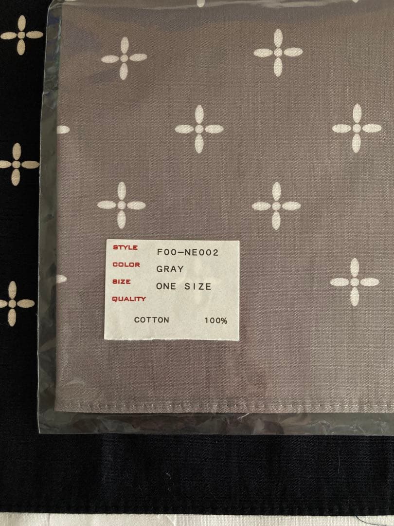 【未使用】希少NUMBER (N)INEクロスバンダナ　スカーフ