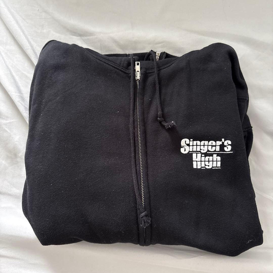 miiシンガーズハイ ロンT パーカー