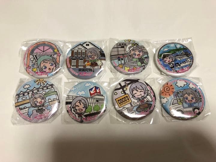 ラブライブ サンシャイン まちあるき 缶バッジ 渡辺 曜