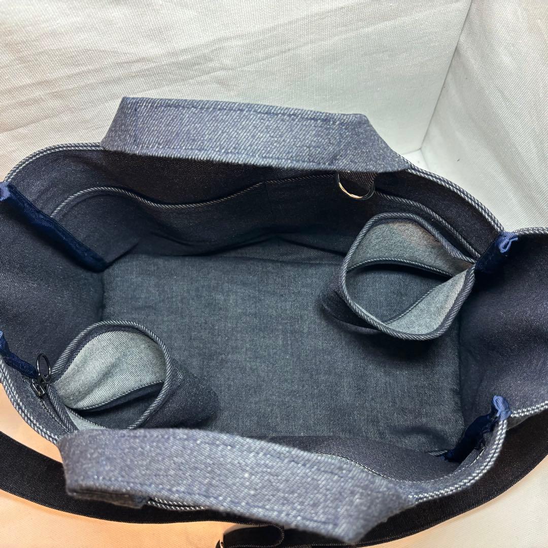 専用ご案内中うちの子トートバッグ♡ウィペット ミックス ネーム入り デニム