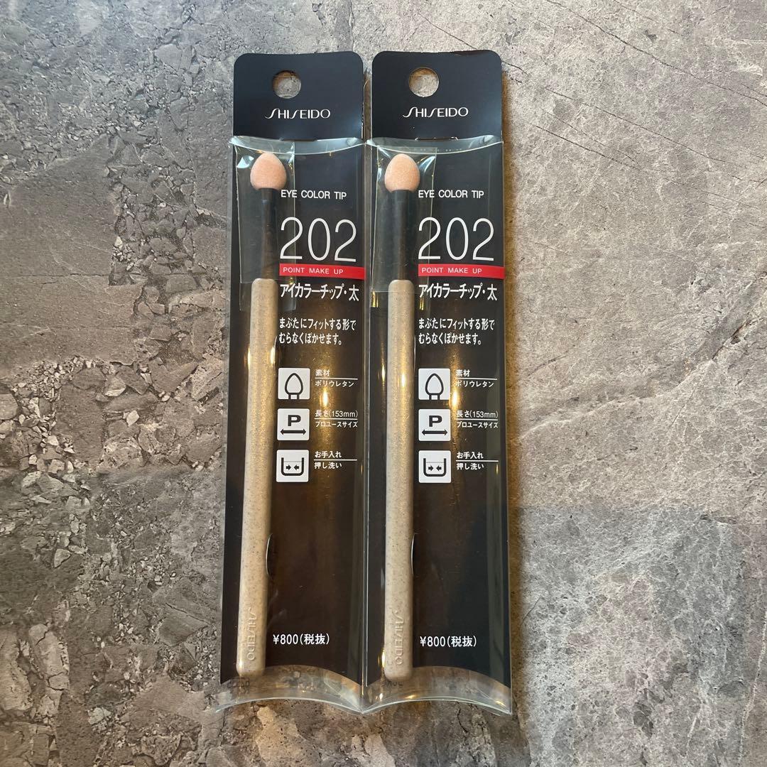 資生堂アイカラーチップ太201細 202