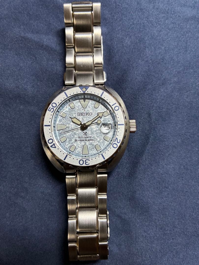 SEIKO プロスペックスSBDY109 ミニタートル　アイスブルー文字盤