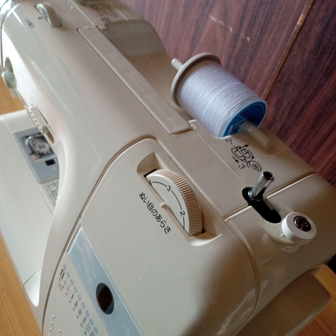 ジャノメ電子ミシン本体　ニュウモナーゼ　分解メンテナンス済み