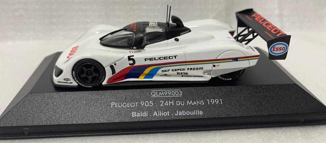 カ*ス様 Quartzo1/43 PEUGEOT905 24H 1991 #5#