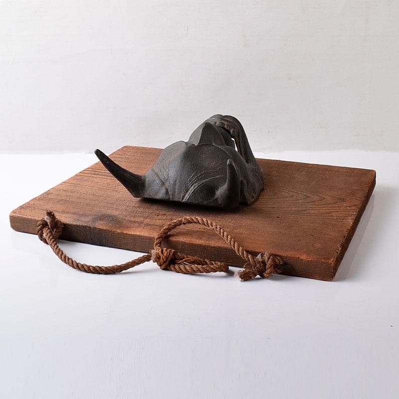 南部鉄器　能面　お面　般若　壁掛　C　7564C