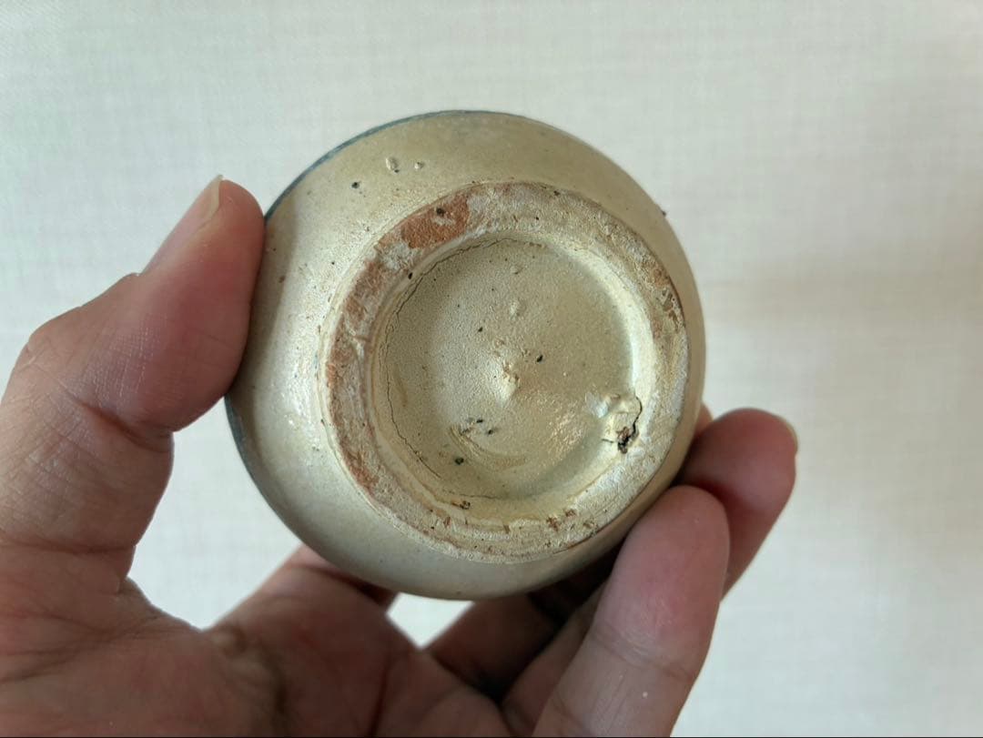 琉球古陶 小壺 骨董 アンティーク 一輪挿し 沖縄 陶器 焼物