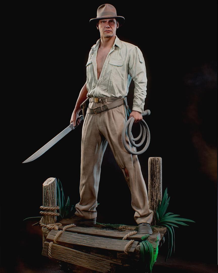 1/6　未塗装 未組立　フィギュア　ガレージキット　INDIANA JONES