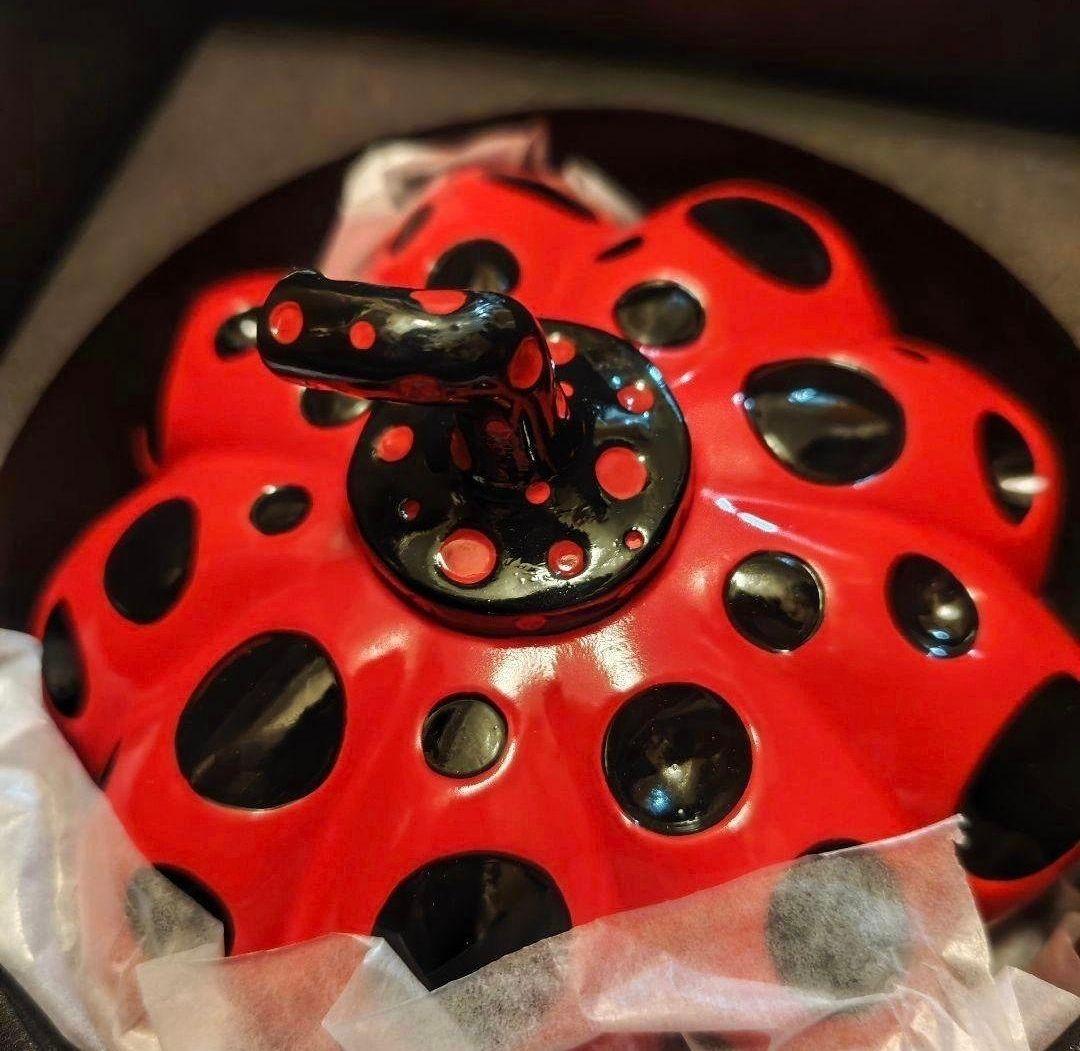 草間彌生 かぼちゃ 直島　限定　オブジェ　レッド　赤　パンプキン　red