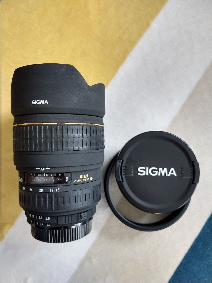 【値下げ】★美品SIGMA★15-30mm D EX IF レンズ /ニコンF