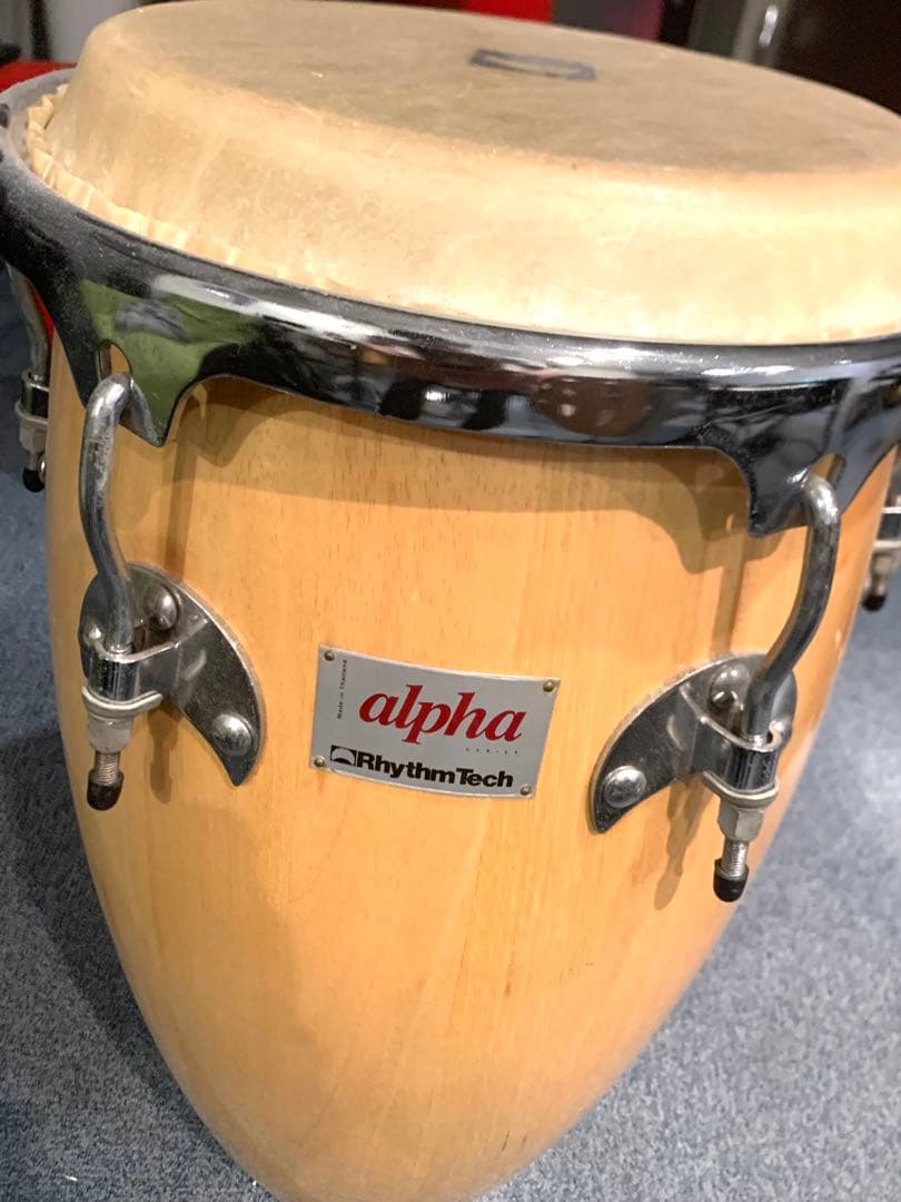 t*9様 【手渡し希望／東京都千代田区】コンガ3点セット（alpha製）