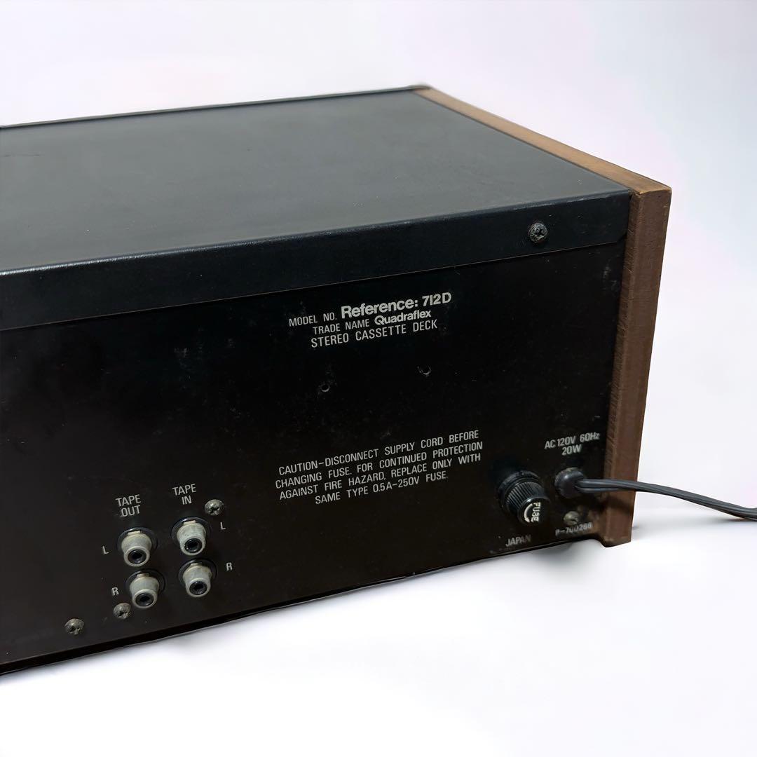 Quadraflex 712D カセットデッキ