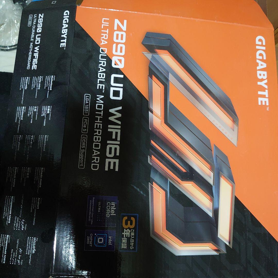 マザボ Z890 UD WIFI6E 故障　ジャンク