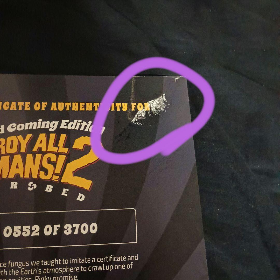 Destroy All Humans! 2 Crypto 特大フィギュア 箱付き