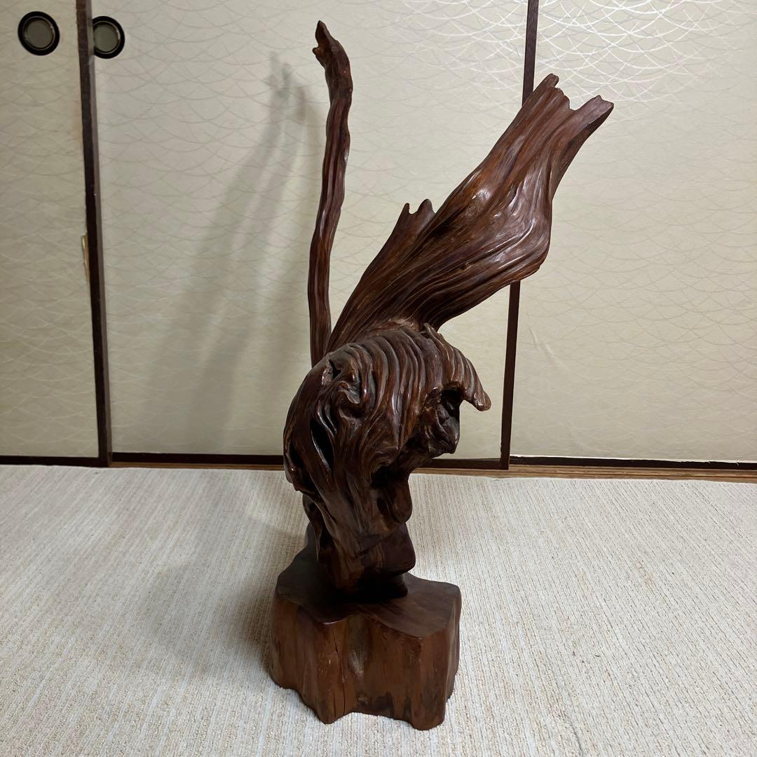 世界遺産　屋久島　屋久杉　有名アーティスト作　オブジェ