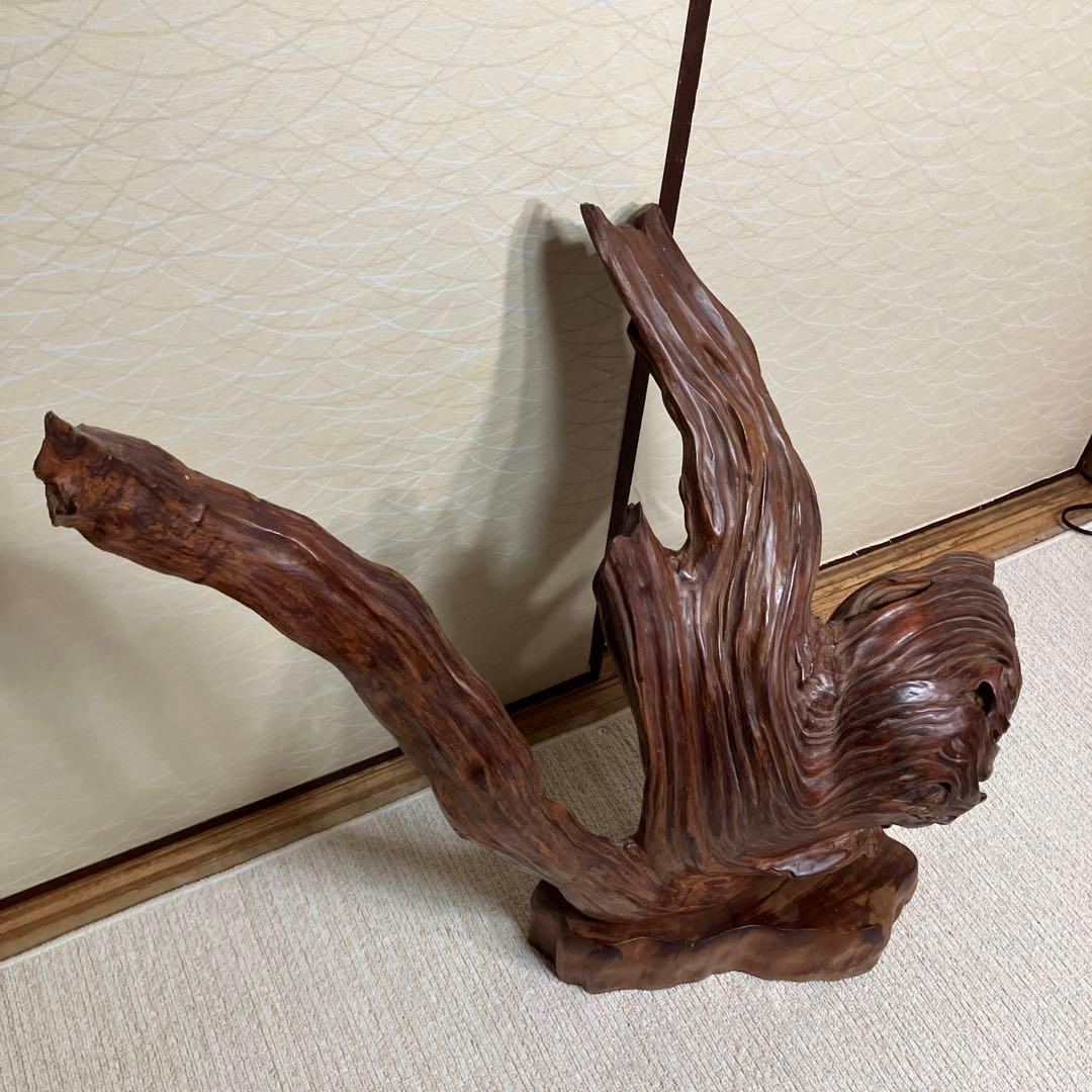 世界遺産　屋久島　屋久杉　有名アーティスト作　オブジェ