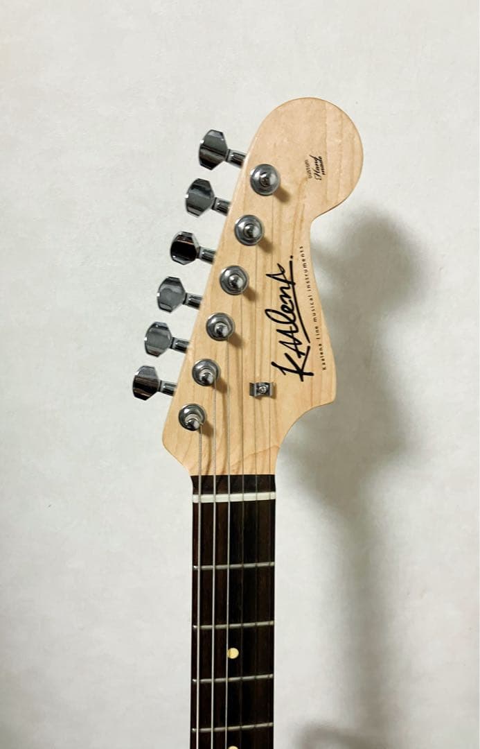 Kaalena 青 エレキギター デュアルハムバッカー ジャズマスター