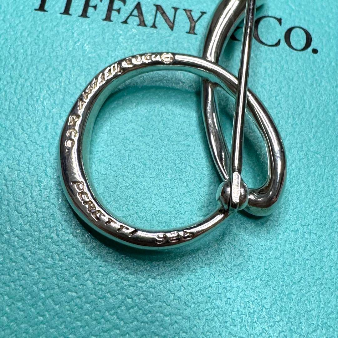 【美品】ティファニー ブローチ シルバー SV925 イニシャル