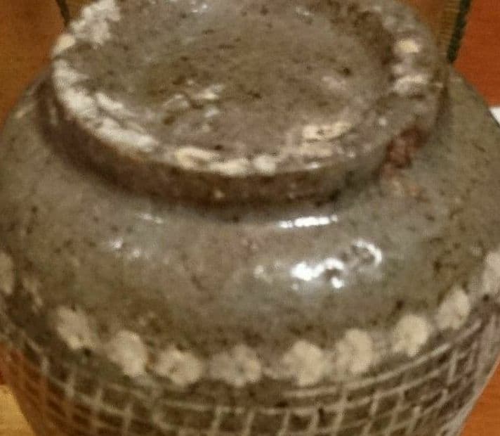 【三島唐津】 時代徳利