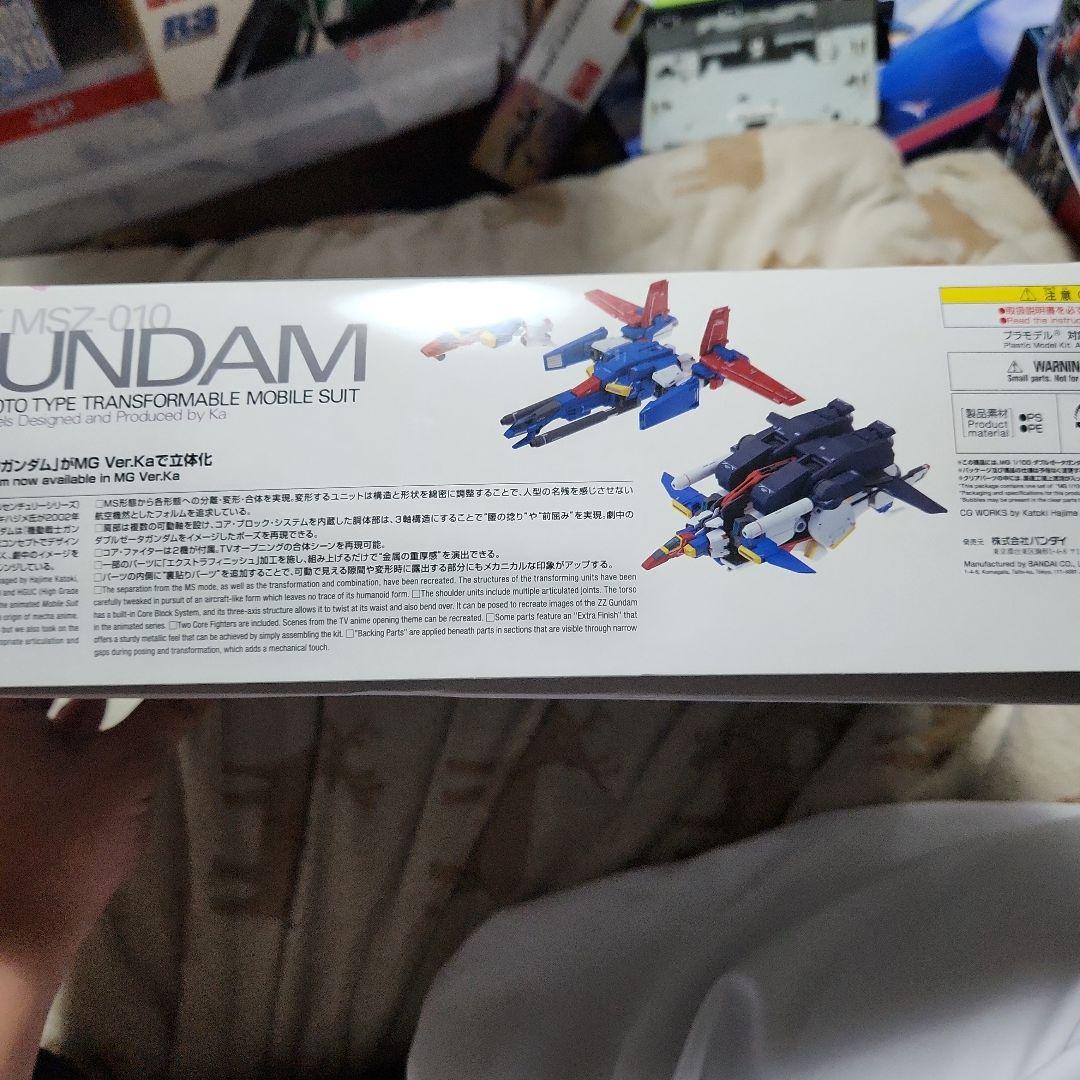 MG 機動戦士ガンダムZZ ダブルゼータガンダム Ver.Ka 1/100