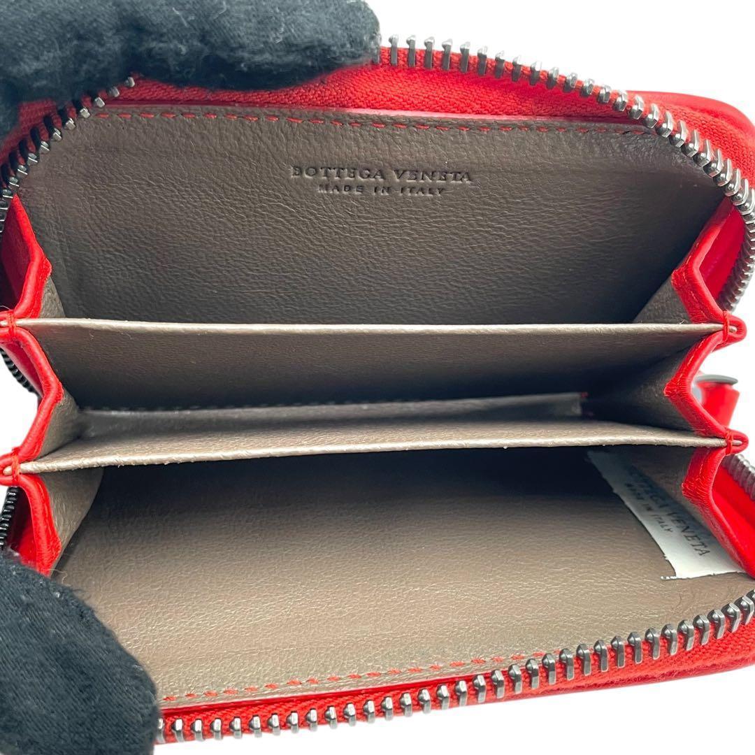 美品✨ BOTTEGA VENETA ケースイントレチャート オレンジ