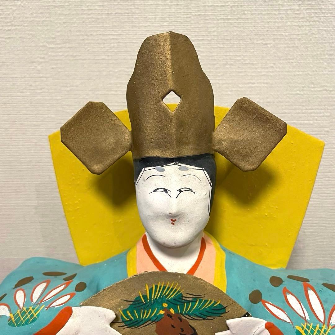 張り子 三春張子 橋本広司 雛人形（特大） ひな祭り お雛様 民藝
