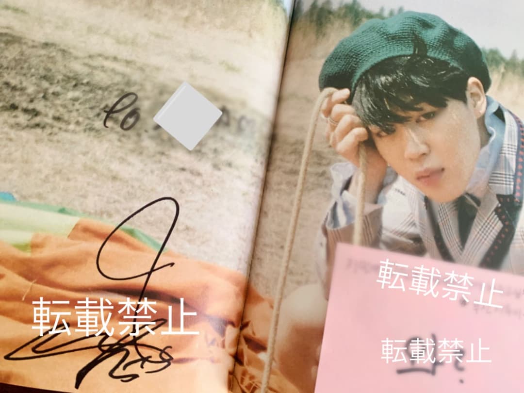 BTS サイン会 YOUNG FOREVER 花様年華 ポストイット付き