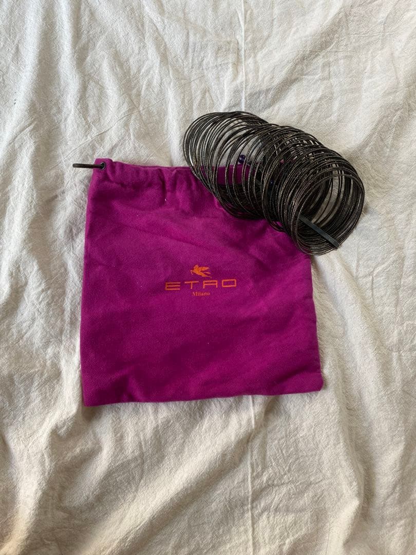 ETRO vintage bangle 100連ブレスレット