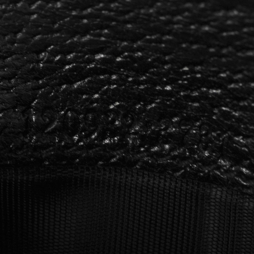 ✨未使用に近い✨　GUCCI ミニ財布　GGライン インターロッキング　ブラック