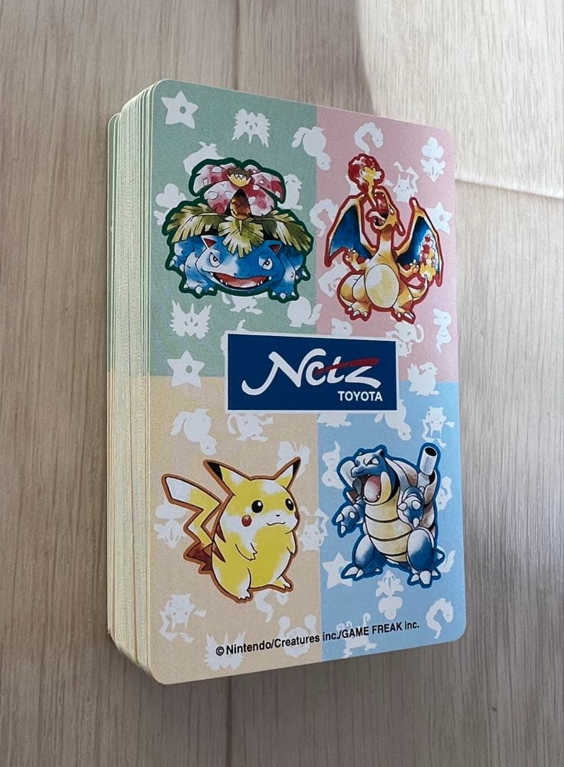 【激レア】ポケモン×ネッツトヨタ トランプ ノベルティ 非売品