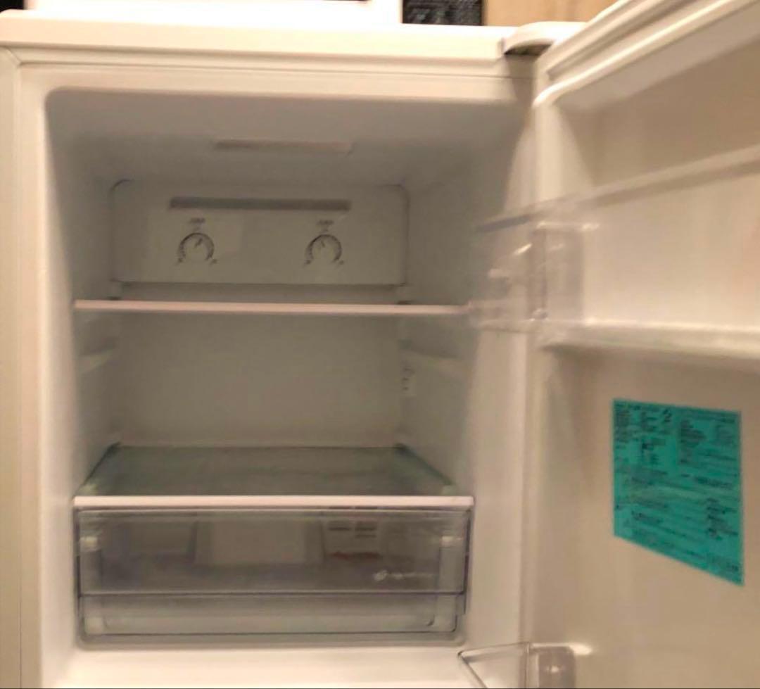 Haier 2ドア冷蔵庫 ホワイト