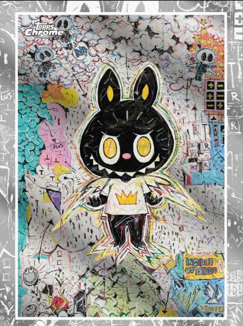 その他 2025 Topps Chrome Labubu 1box
