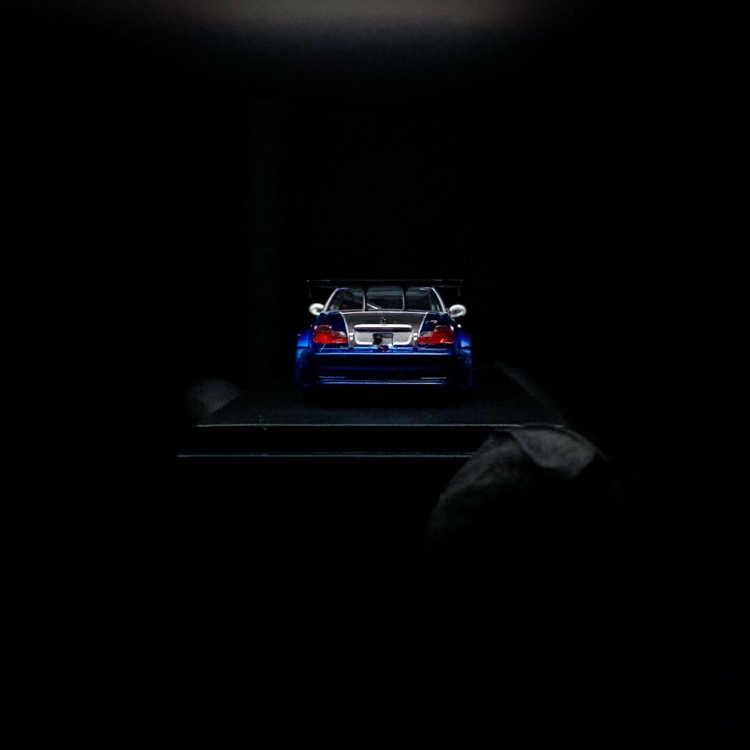 ミニカー 1/64 Ghost Player BMW M3 E46 GTR