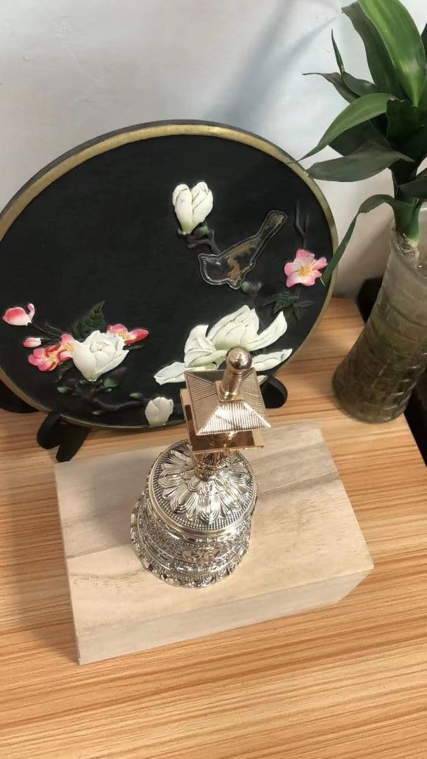 【修縁堂】金剛塔鈴 鐘 法器仏具 チベット密教 バジュラ希少vajra21CM