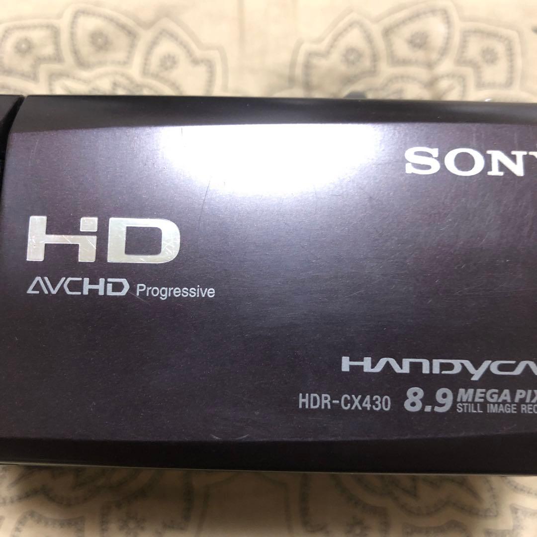 SONY HDR-CX430V GPS搭載 ビデオカメラ ハンディカム