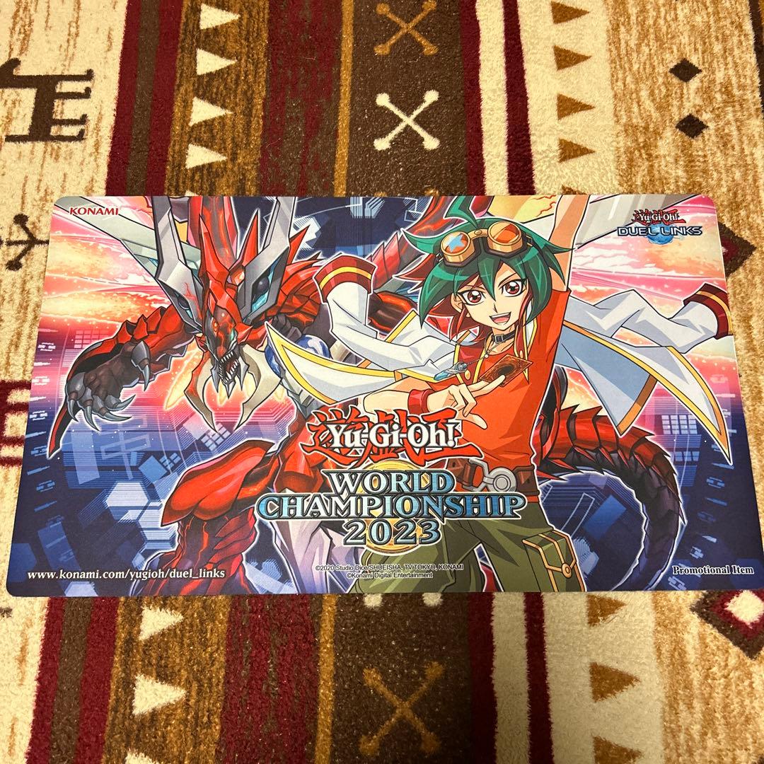 公式プレイマット　WCS2023 榊遊矢 オッドアイズレイジングドラゴン