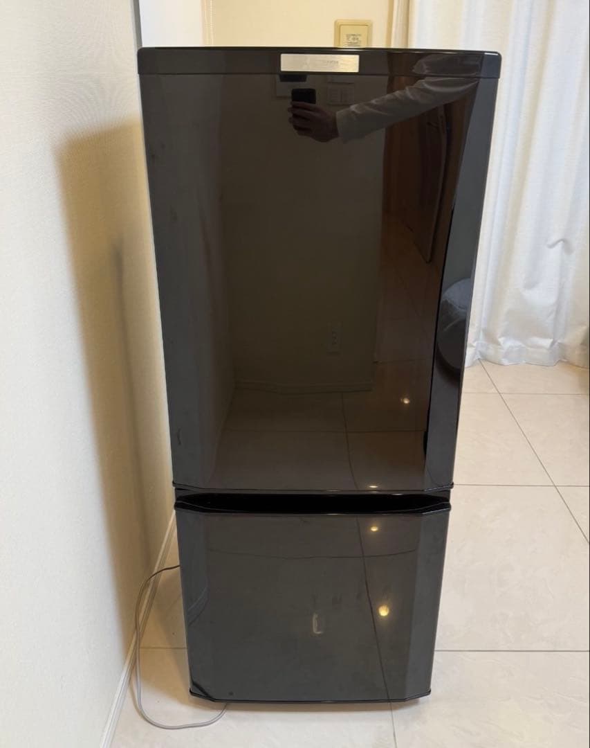 三菱 146L 冷蔵庫【MR-P15D-B】美品　送料込み