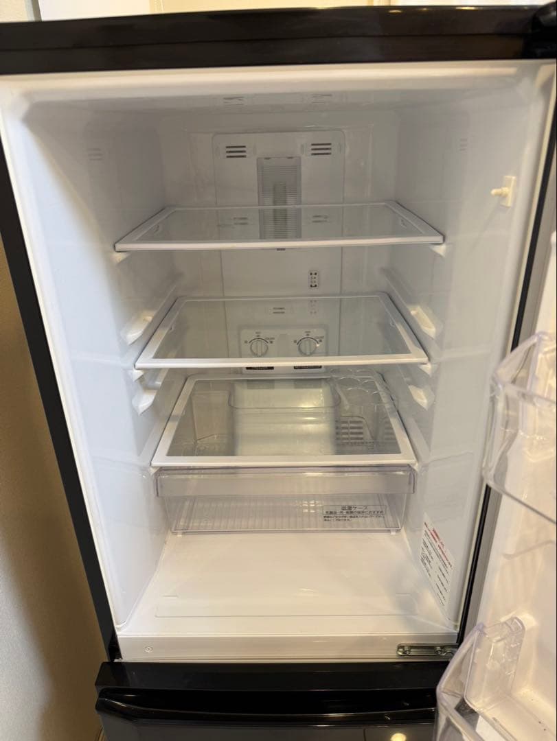 三菱 146L 冷蔵庫【MR-P15D-B】美品　送料込み
